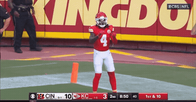 Football Player Number 4 GIF