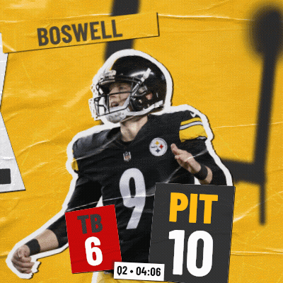 Football Player Number 4 Holding Football GIF