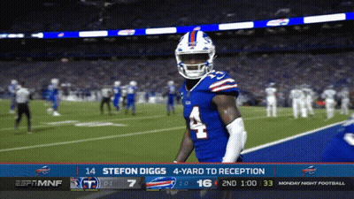 Football Player Number 4 GIF