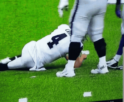 Football Player Number 4 GIF