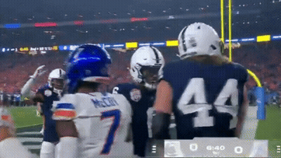 Football Player Number 44 GIF
