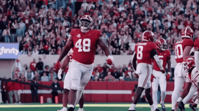 Football Player Number 48 On Field GIF