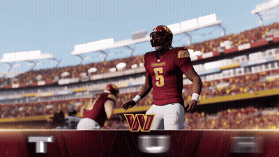 Football Player Number 5 GIF