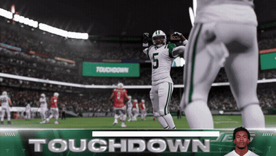 Football Player Number 5 GIF
