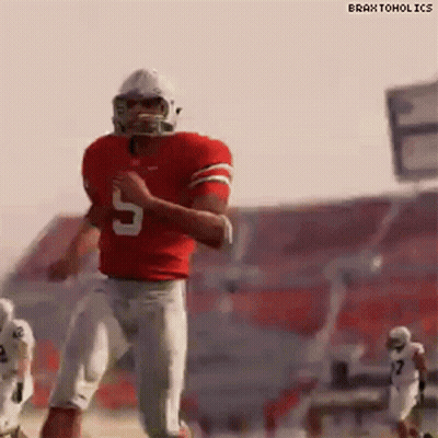 Football Player Number 5 GIF