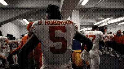 Football Player Number 5 GIF