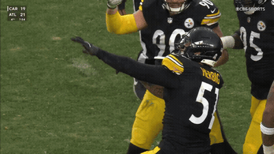 Football Player Number 51 Jersey GIF