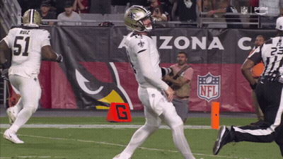 Football Player Number 51 Kicking Ball GIF