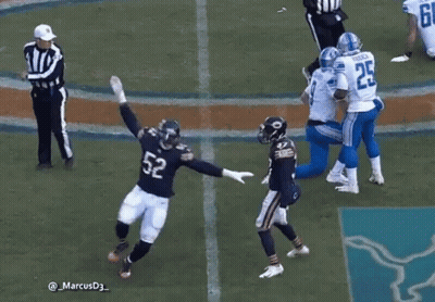 Football Player Number 52 GIF