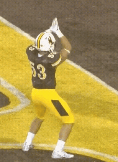 Football Player Number 53 GIF