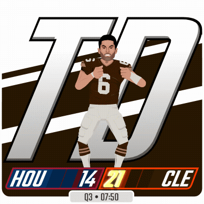Football Player Number 6 GIF