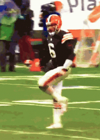 Football Player Number 6 GIF