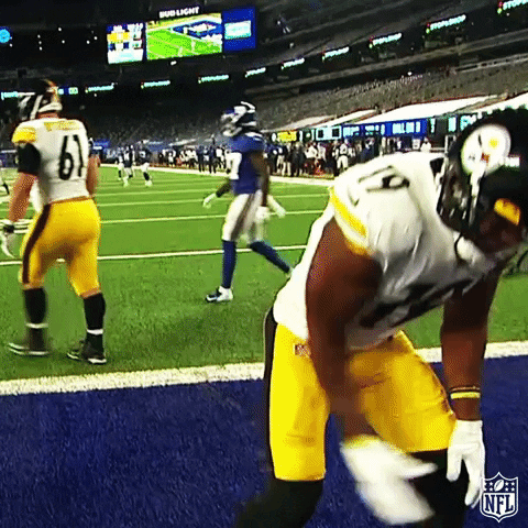 Football Player Number 61 Dancing GIF