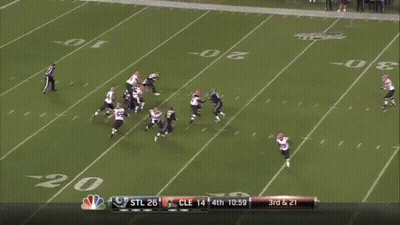 Football Player Number 64 GIF