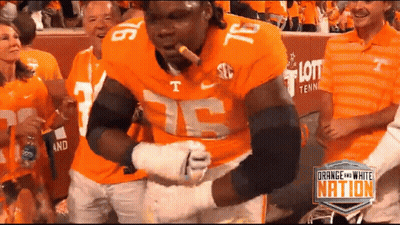 Football Player Number 75 Dancing GIF
