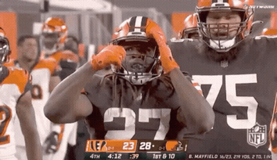 Football Player Number 75 GIF