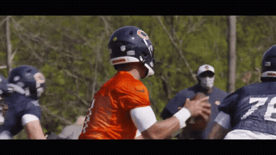 Football Player Number 75 Throwing Ball GIF