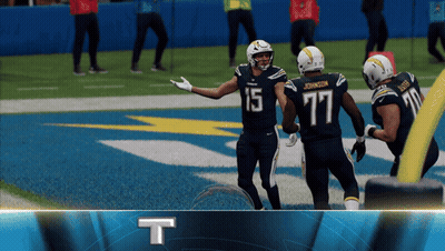 Football Player Number 77 GIF