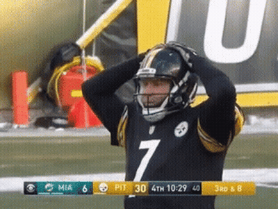 Football Player Number 8 Celebrates GIF
