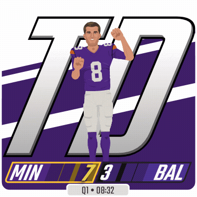 Football Player Number 8 GIF