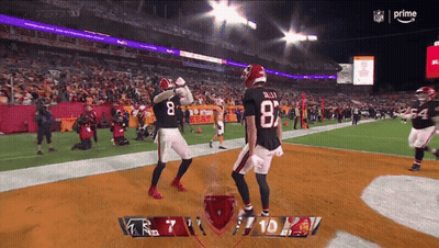 Football Player Number 8 Dancing GIF