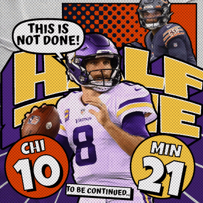 Football Player Number 8 Holding Football GIF