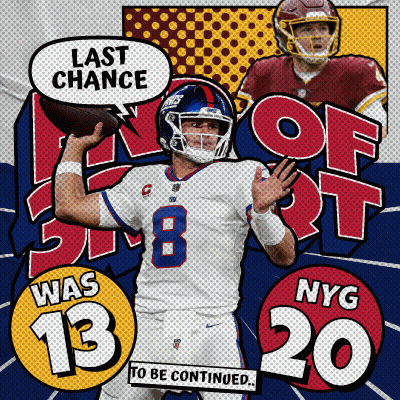 Football Player Number 8 Throwing Football GIF