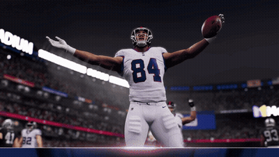 Football Player Number 84 GIF
