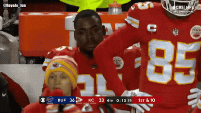 Football Player Number 85 In Stands GIF