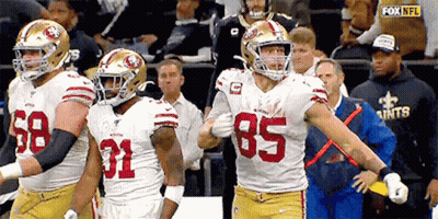 Football Player Number 85 GIF