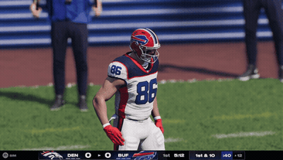 Football Player Number 86 GIF