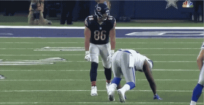Football Player Number 86 GIF