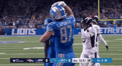 Football Player Number 87 GIF