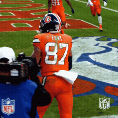 Football Player Number 87 GIF