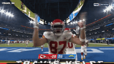 Football Player Number 87 GIF