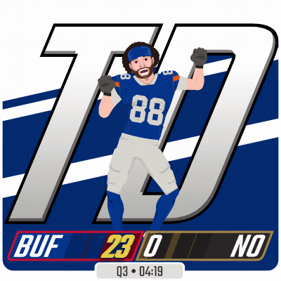 Football Player Number 88 GIF
