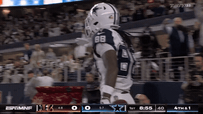 Football Player Number 88 Celebrating GIF