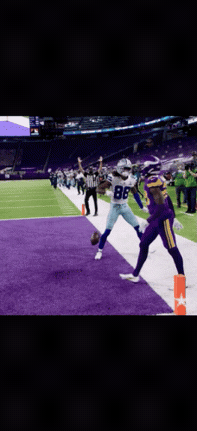Football Player Number 88 Standing On Field GIF