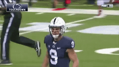 Football Player Number 9 GIF