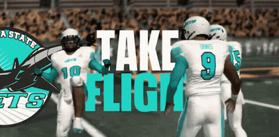 Football Player Number 9 On Field GIF