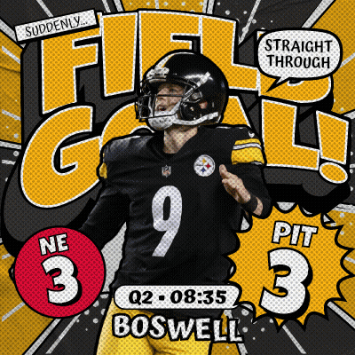 Football Player Number 9 Poster GIF