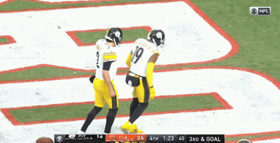 Football Player Number 9 Running On Field GIF