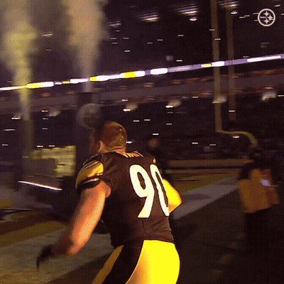 Football Player Number 90 GIF
