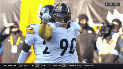 Football Player Number 90 GIF