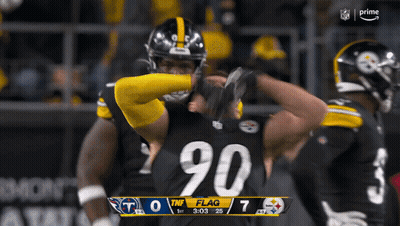 Football Player Number 90 On Shirt GIF