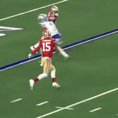 Football Player Number 92 Being Tackled GIF