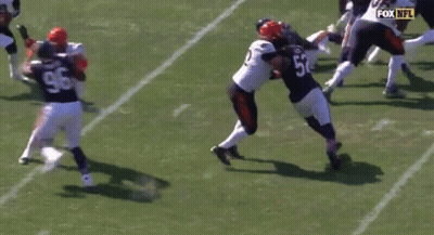 Football Player Number 96 GIF