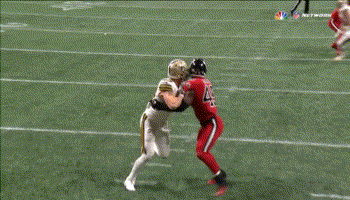 Football Player Number 99 Running On Field GIF
