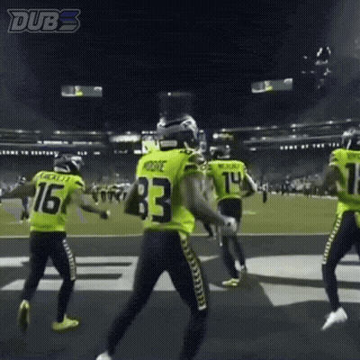 Football Player On Field With Score 13 To 16 GIF