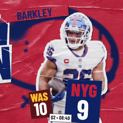 Football Player Poster Number 9 GIF